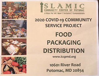 ICCP Ramadan Food Distribution