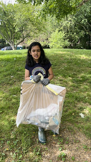 Trash Cleanup Volunteering - May 2023