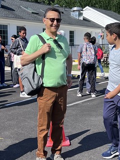 Building D and E first day